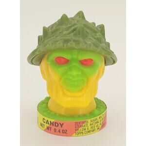 Vintage 1991Topps Toxic Crusaders Candy Container Heads Major Disaster NOS PB82